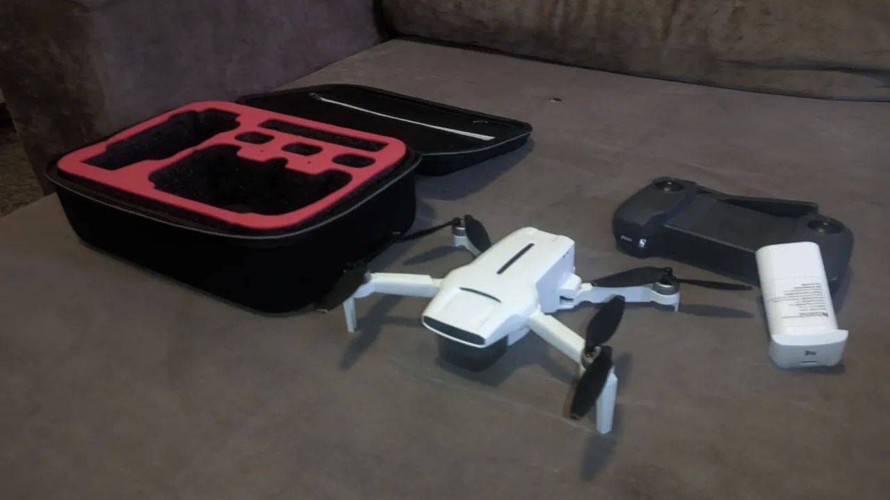 DRONE XIAOMI FIMI X8 MINI - IMPECÁVEL BATERIA ZERO E ACESSÓRIOS - Foto 2