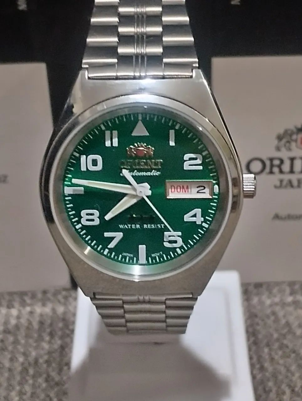 Orient pilot três estrelas automático 
