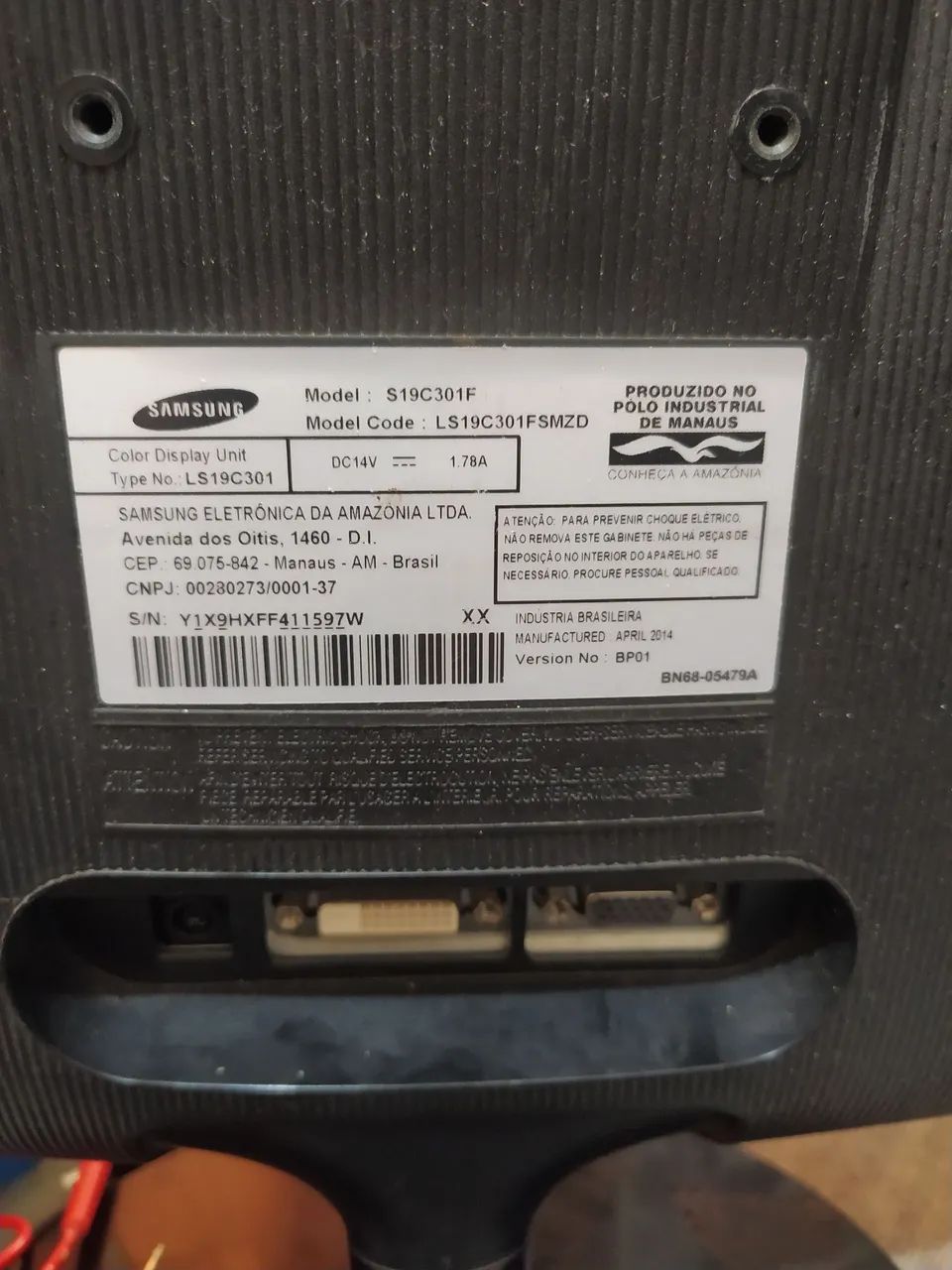 Monitor Samsung 19 polegadas com garantia  - Foto 3