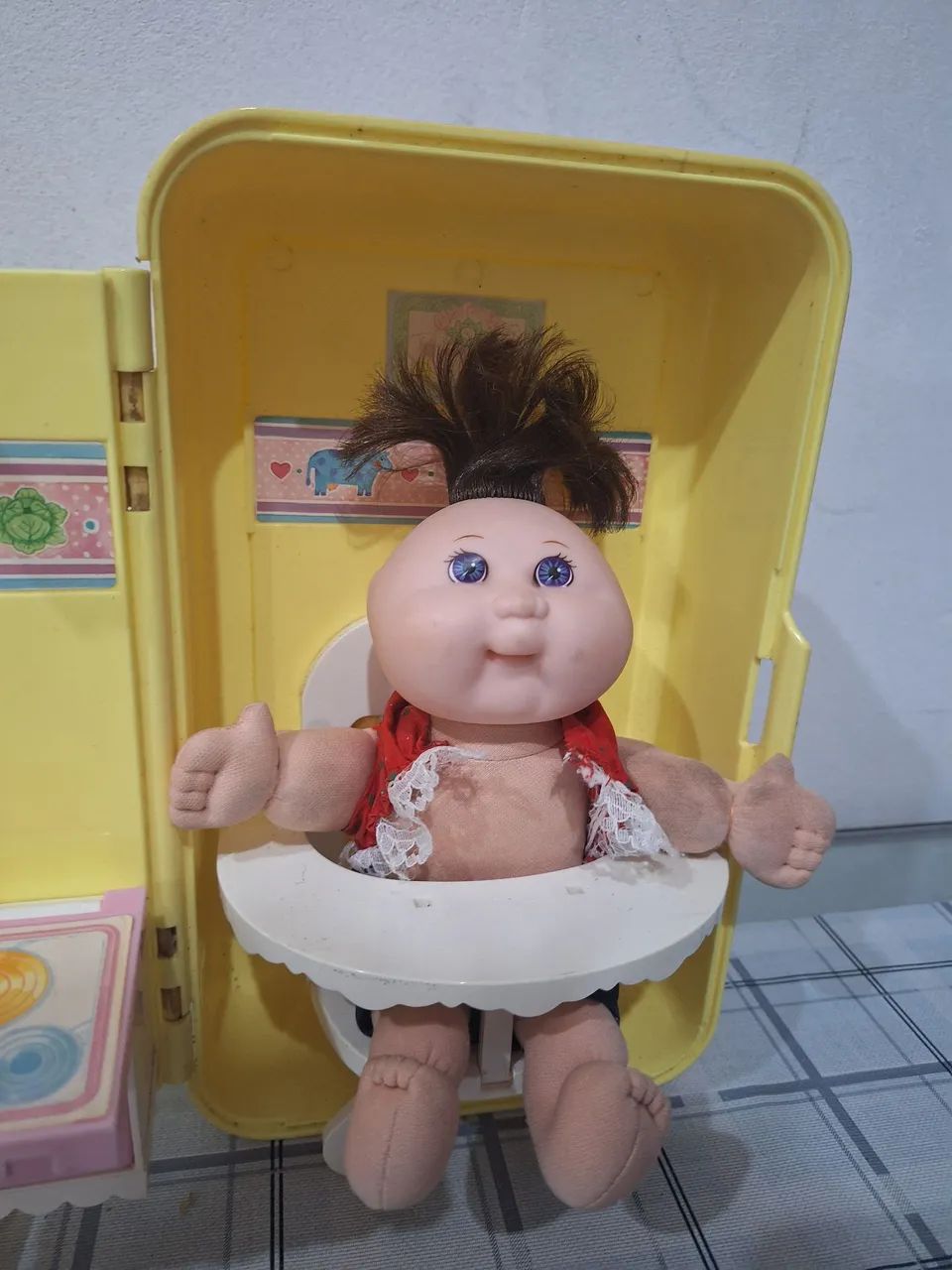 Casinha antiga Cabbage Patche Kids vintage anos 90 importada raridade  - Foto 2