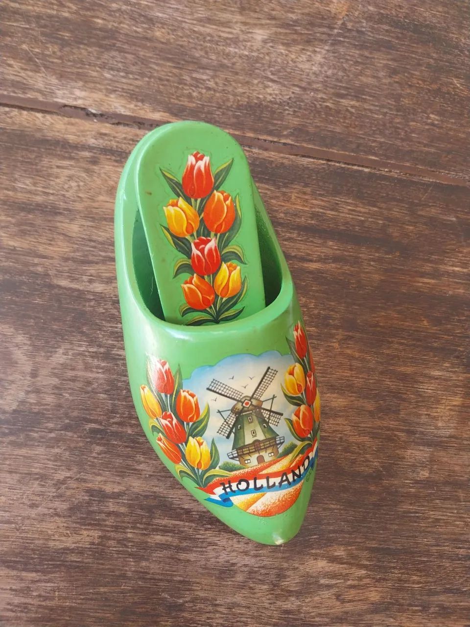 Tamanco Holandês em Madeira 