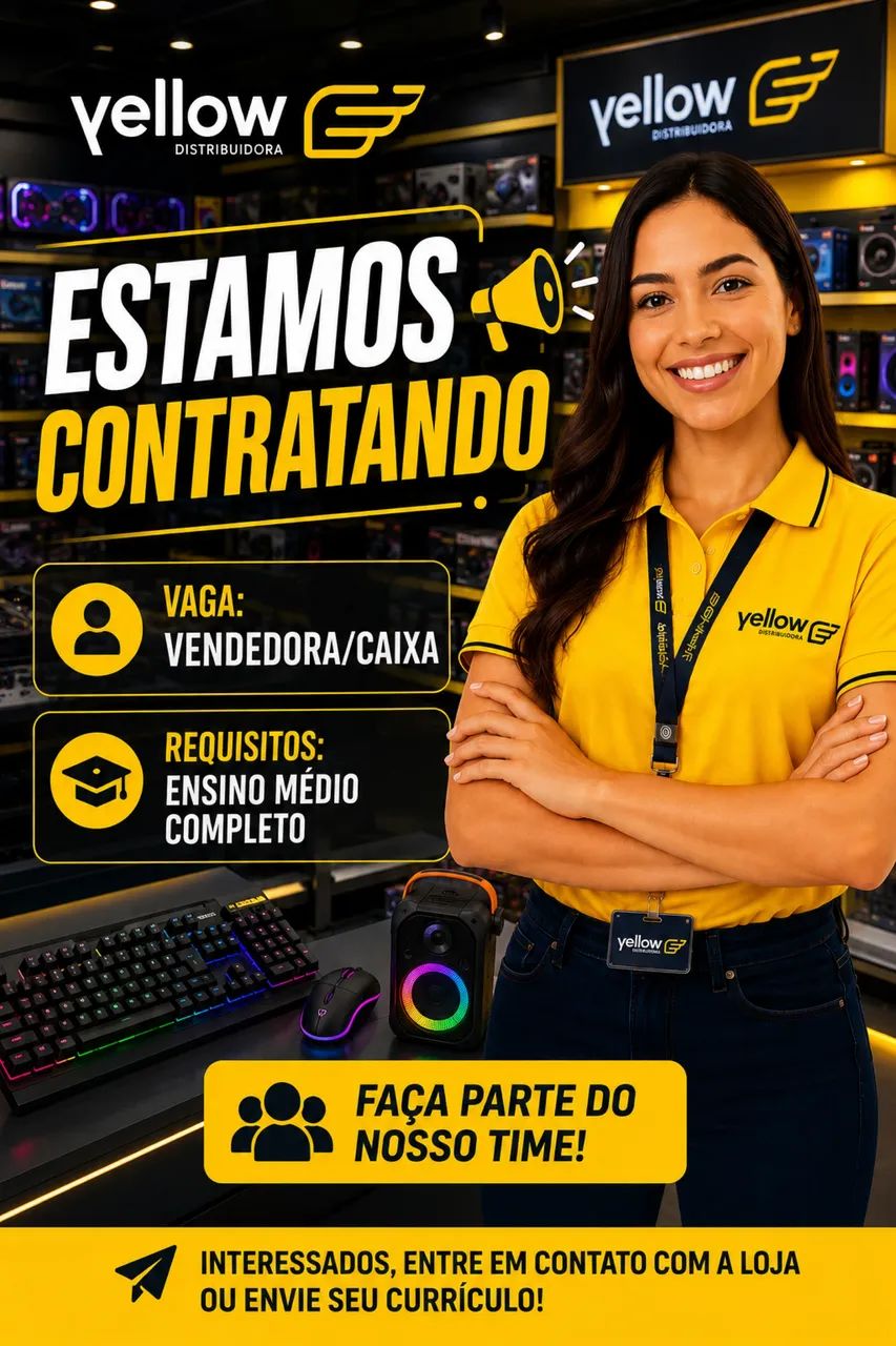 Vaga vendedora/ caixa