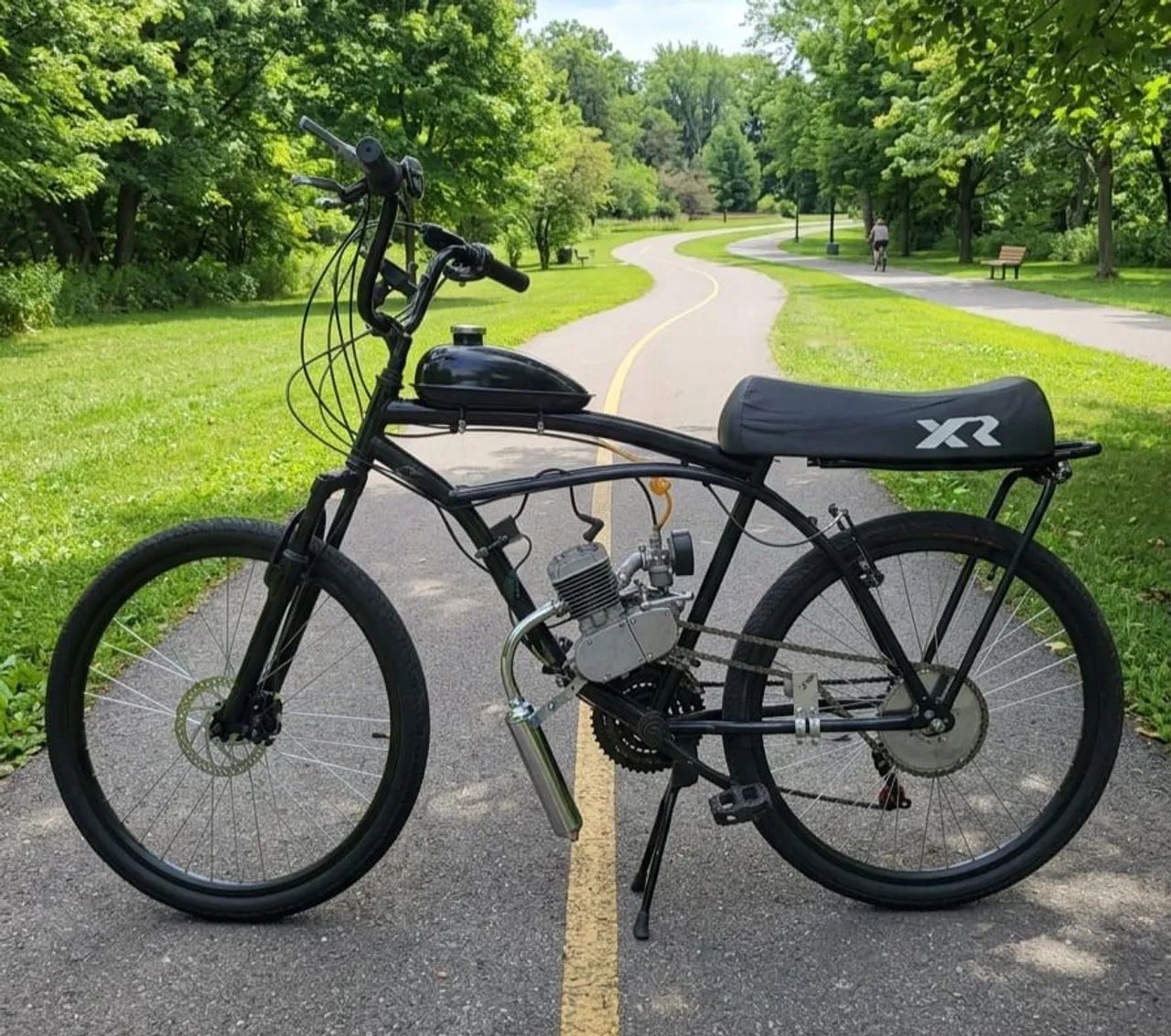 Bicicleta motorizada 80cc 