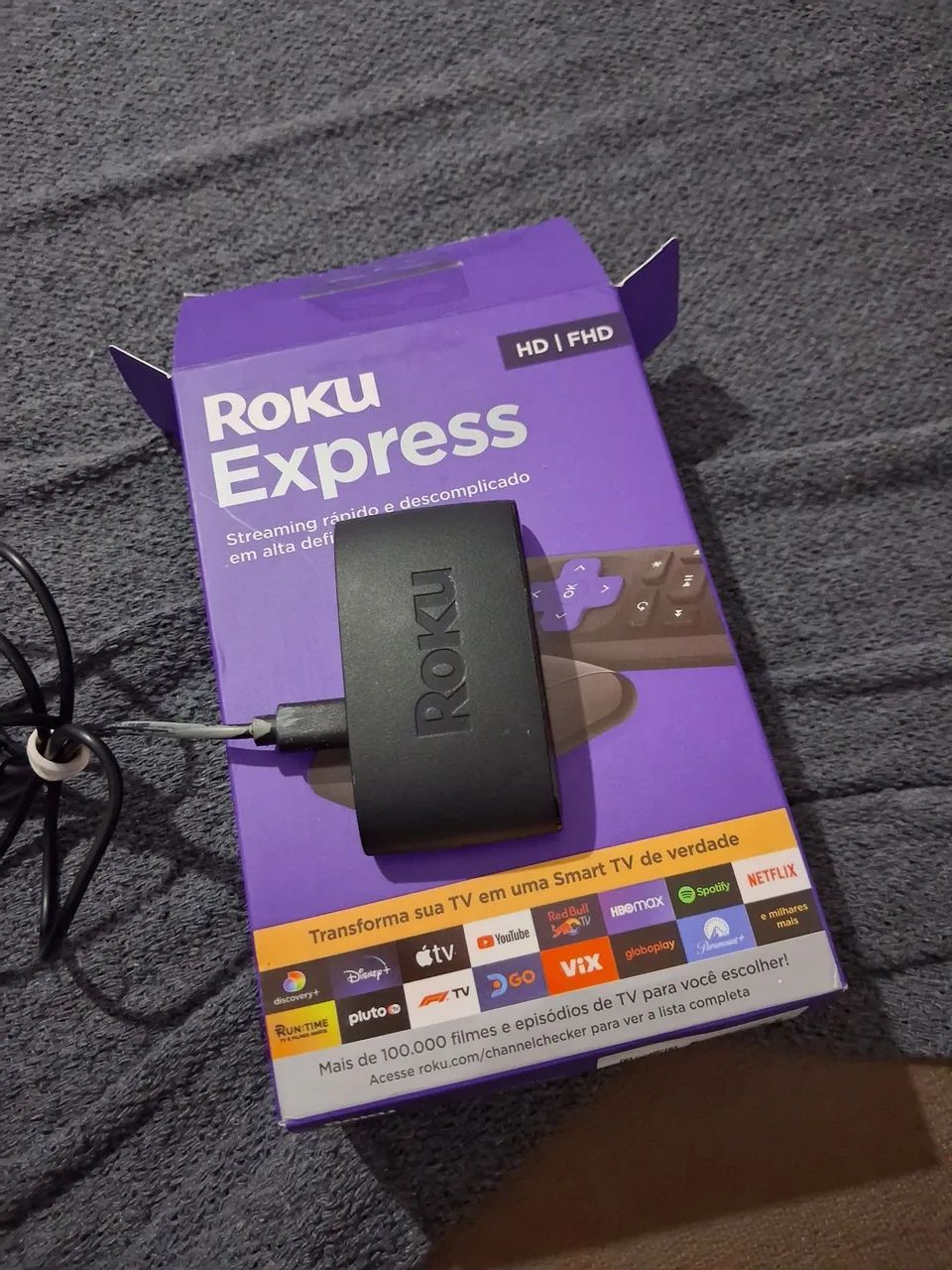 Vendo ou troco Roku express por fire stick. - Foto 2
