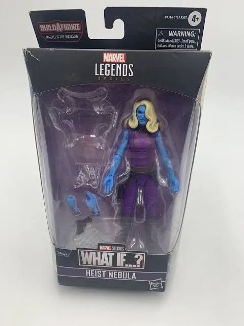 Nebulosa What if com caixa  Sem peça baf Marvel legends 