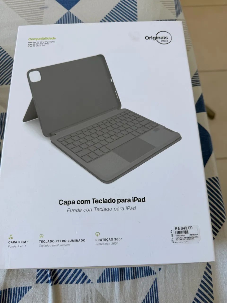 iPad Air m3 com capa Iplace na garantia  - Foto 2
