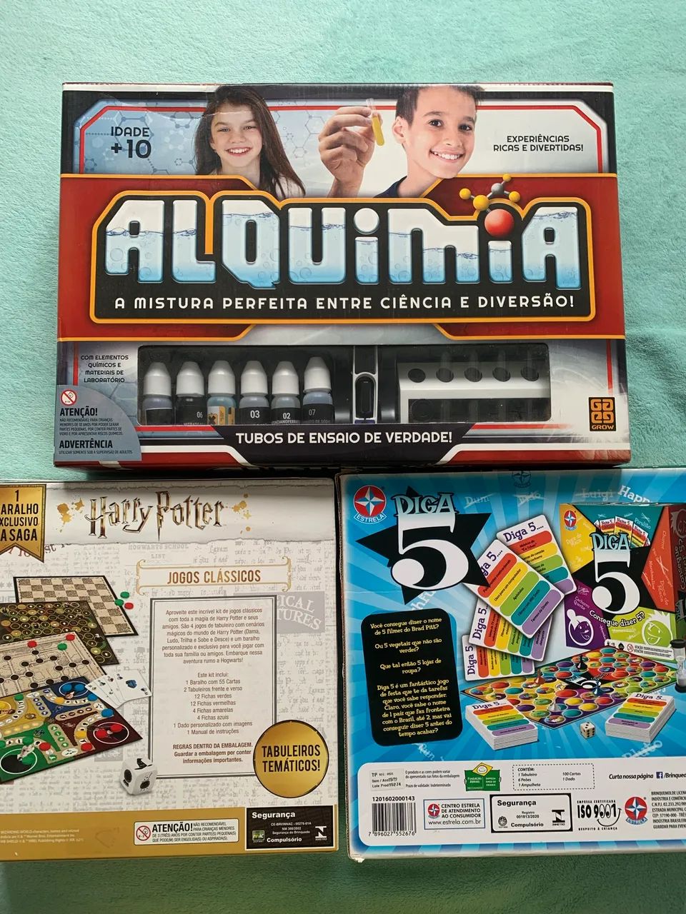 Jogos de tabuleiro Lote kit com 3 + um de brinde  - Foto 2