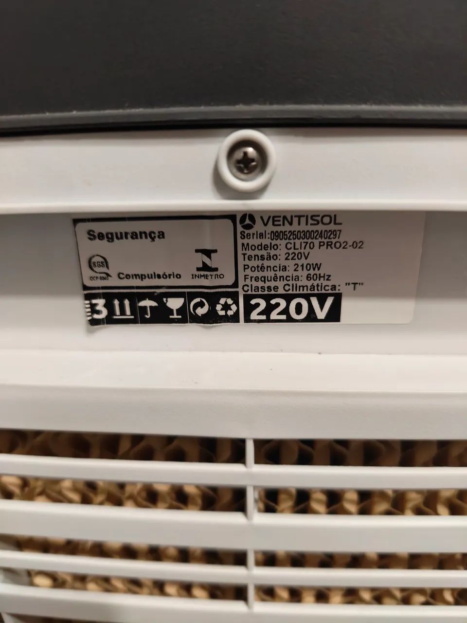 Climatizador De Ar Ventisol Cli Pro 2 70l 210w - Foto 3
