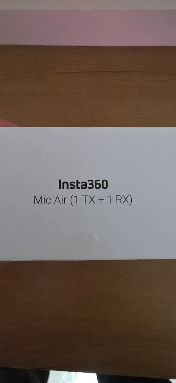 Microfone sem fio Lapela Insta360 Air  - Foto 2