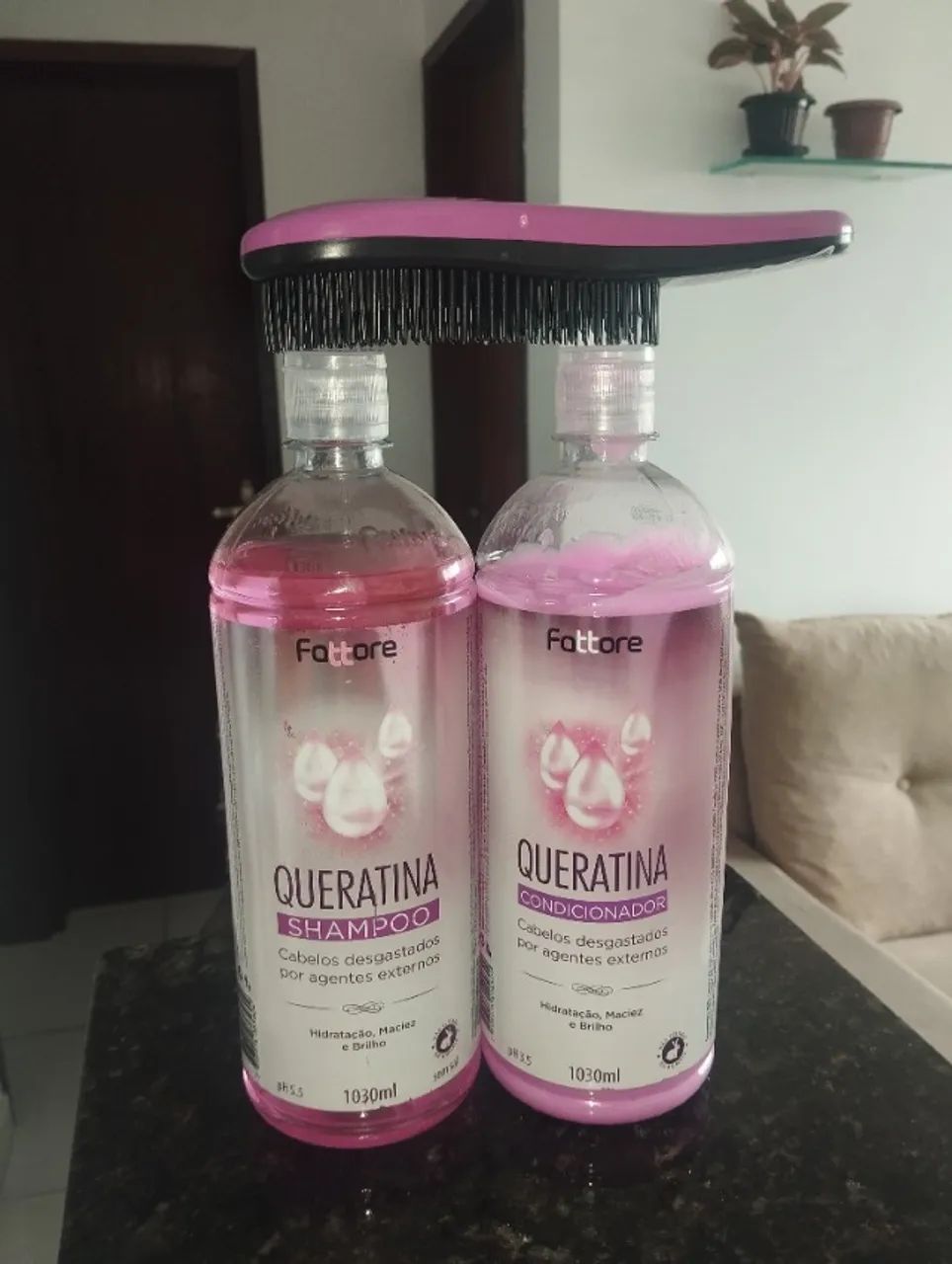 Kit Shampoo e Condicionador da Fatorre