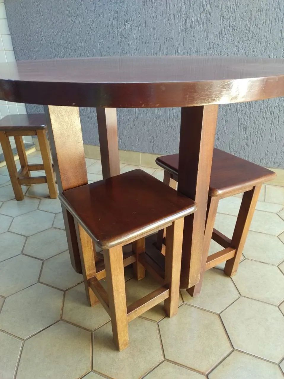 Mesa de Madeira Nobre - Foto 2