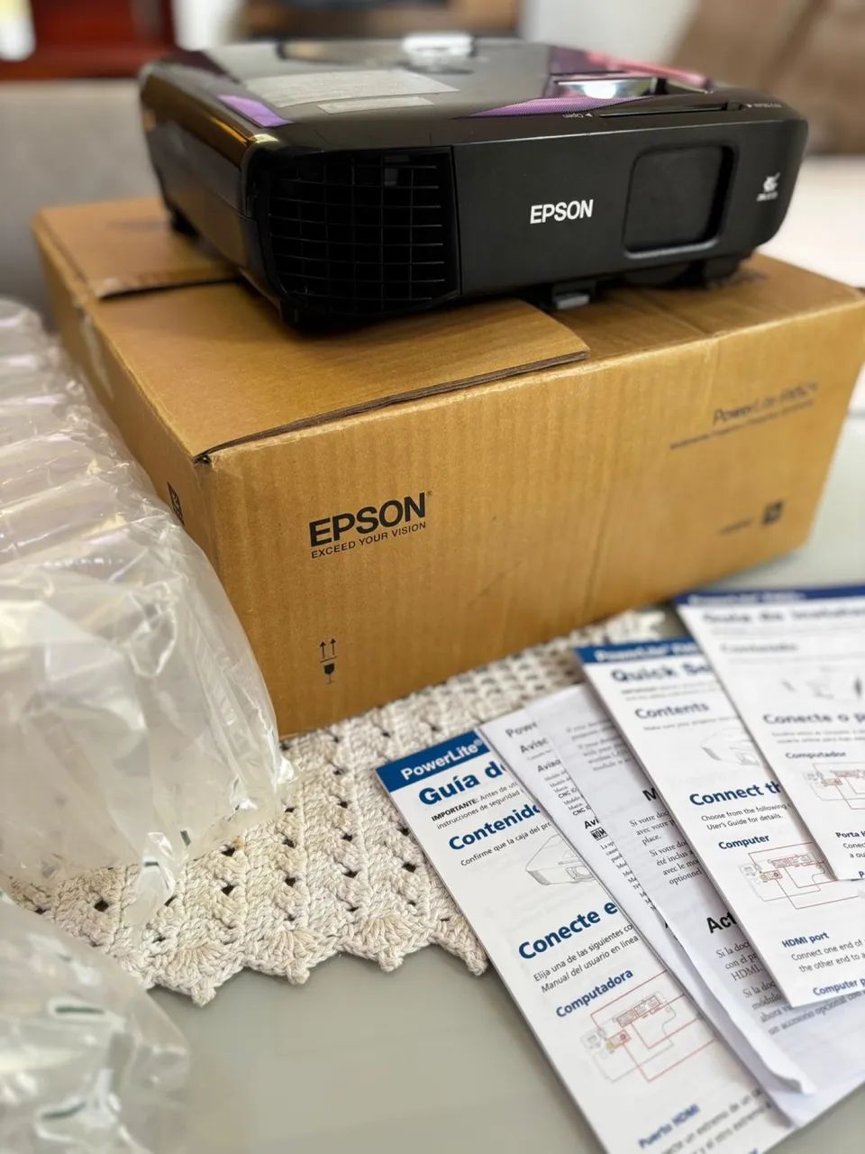 Projetor Epson PowerLite FH52+ - Foto 5