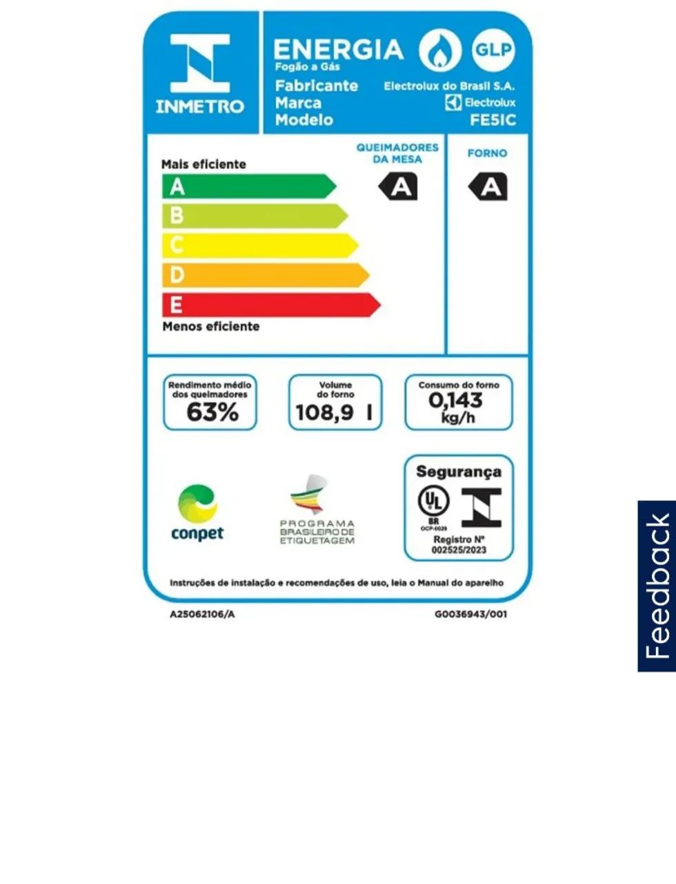 Fogão Eletrolux FE5IC Troca! - Foto 5