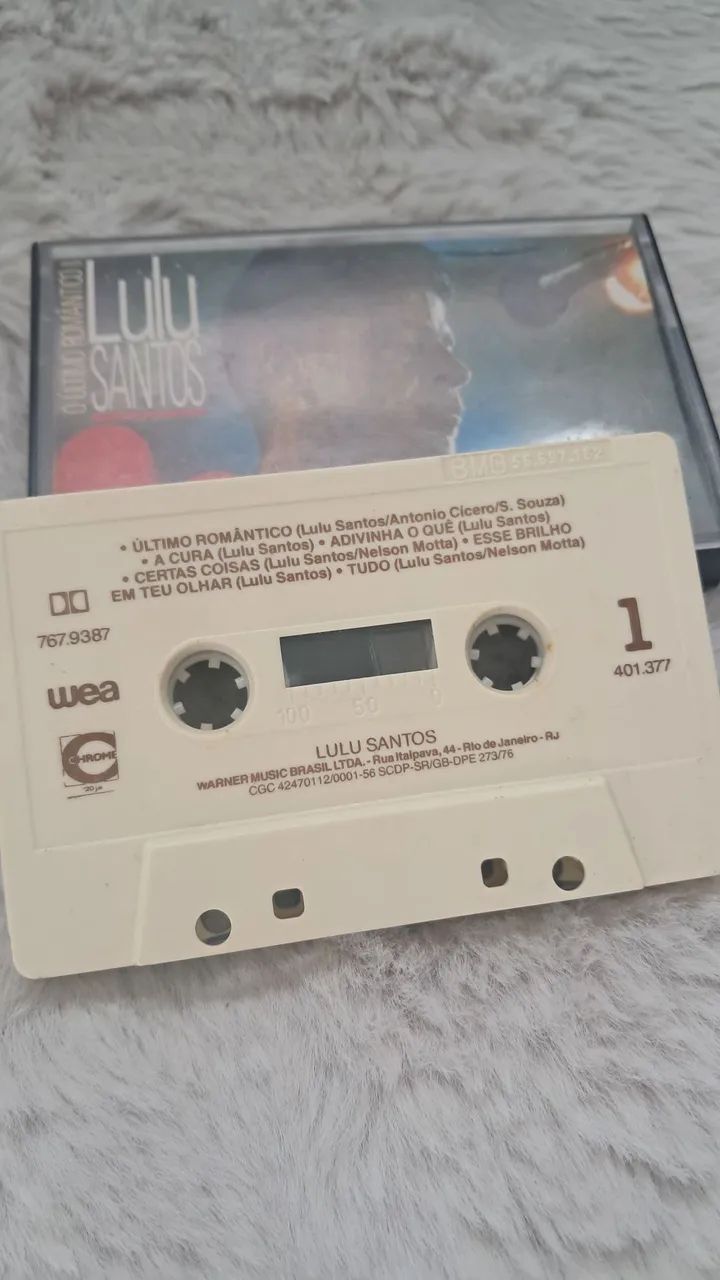 K7 lulu Santos ótimo estado original.  - Foto 2