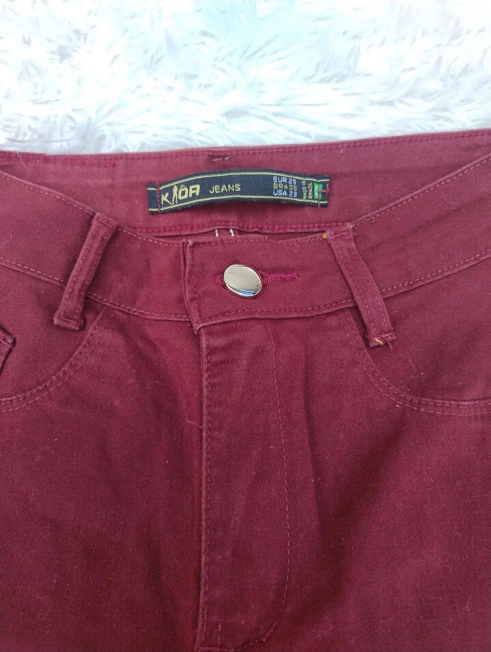Calça Feminina Jeans Deluxe 38 - Foto 4