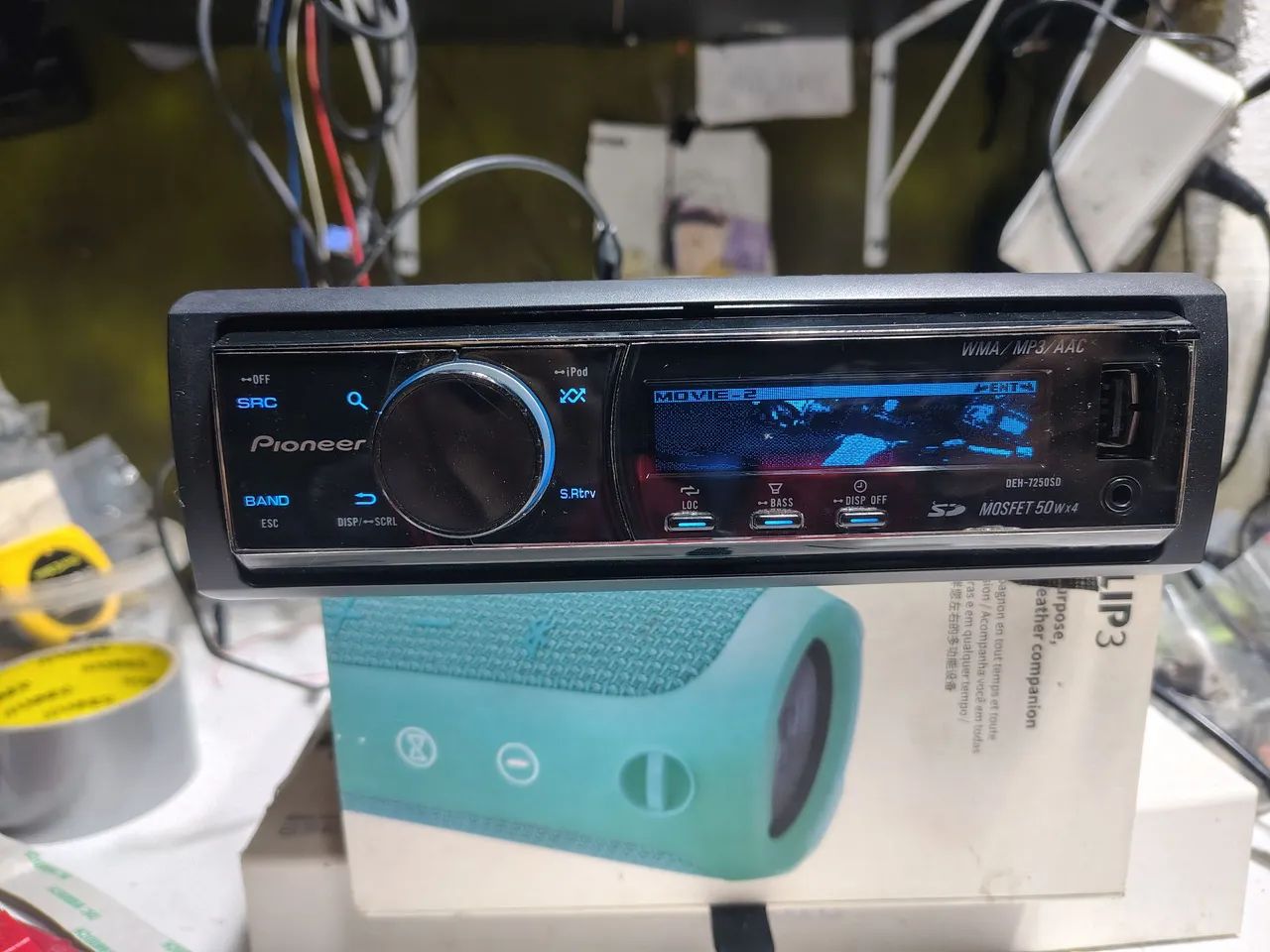 Vendo Pioneer deh 7250sd com Bluetooth interno  - Foto 4
