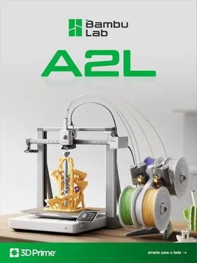 Impressora 3d Bambu Lab A2LC COMBO - Foto 2