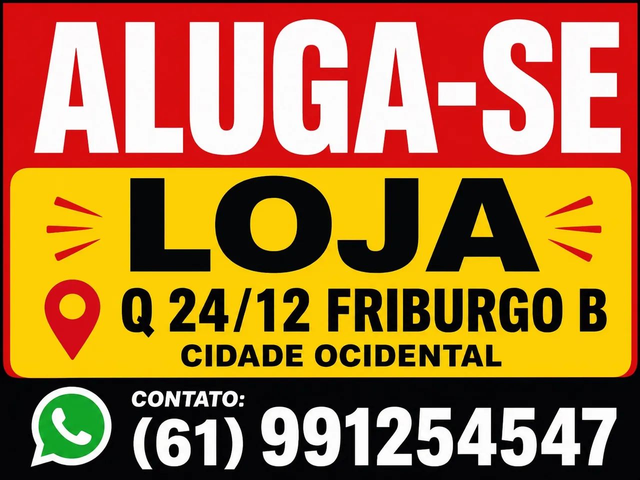 Alugo loja no Friburgo 