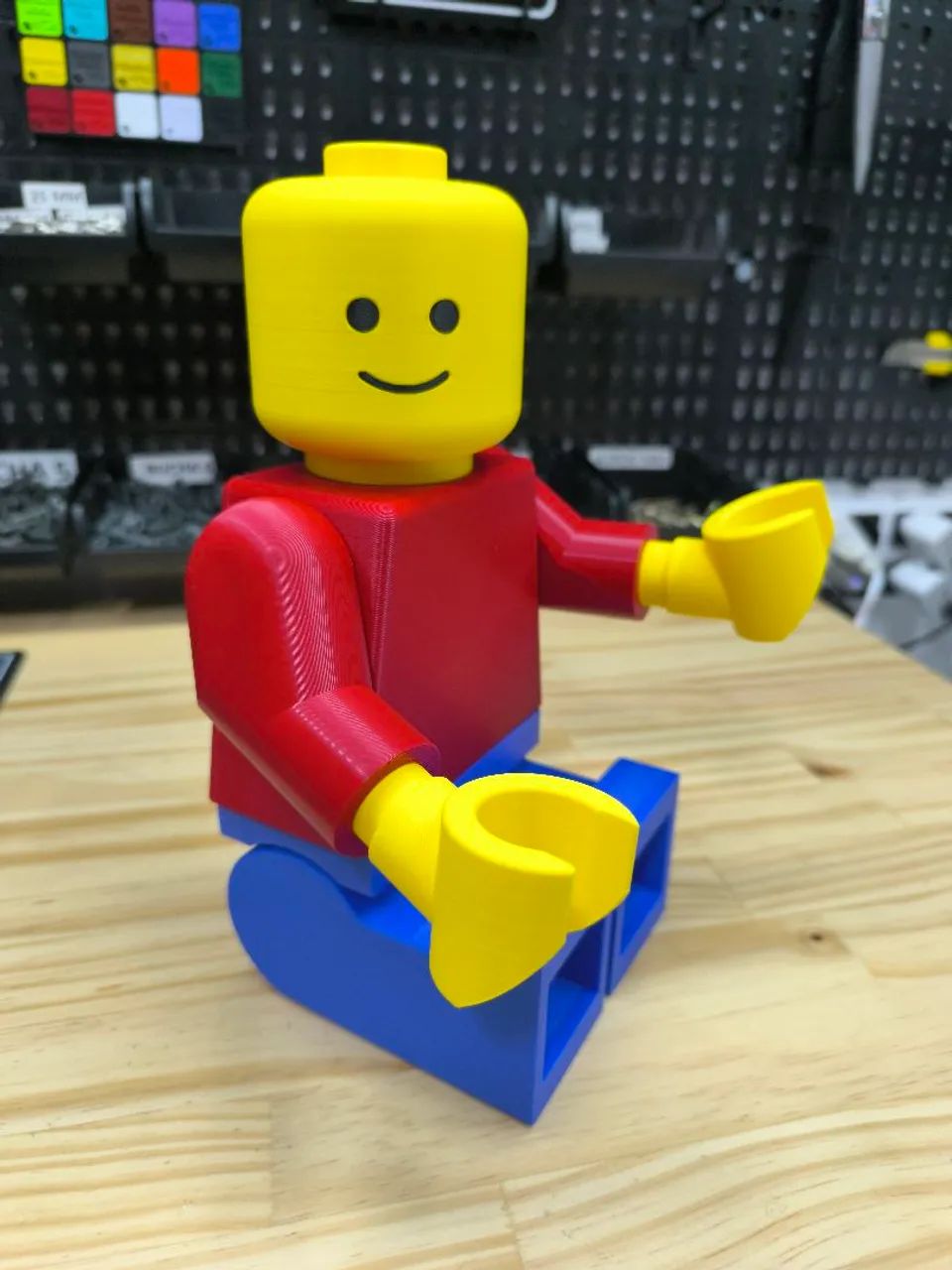 Boneco estilo lego 3D Gigante 30 cm - Foto 3