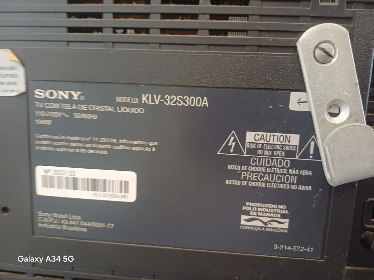 TV Sony Bravia 32" (KLV-32S300A) - Foto 4