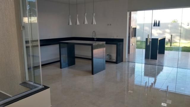 Samuel Pereira oferece: Casa 3 Quartos Nova Moderna Sobradinho Churrasqueira Condomínio - Foto 9