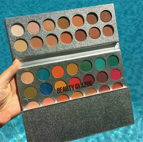 Paleta de sombra beauty glazed 63 cores Leia a descrição - Foto 2