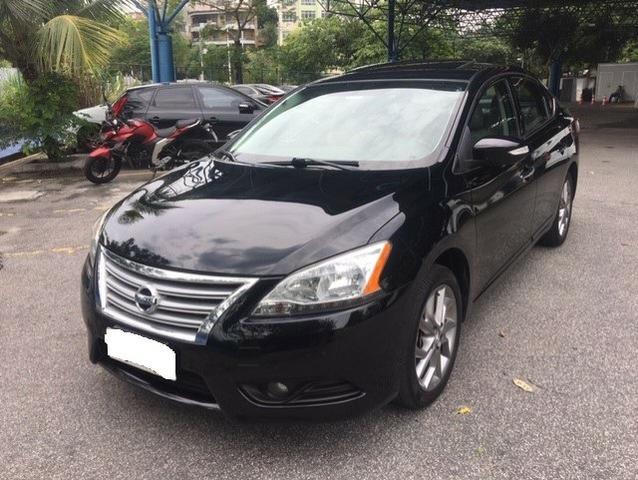 Nissan sentra 2016 unique 2.0 flex top de linha teto solar e interior bege muito novo
