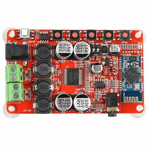 Amplificador Stereo HiFi Bluetooth 25w+25w