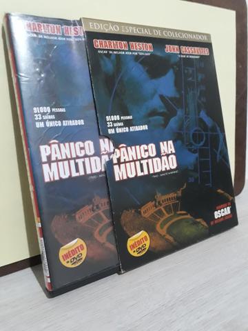 Pânico na multidão dvd original com luva
