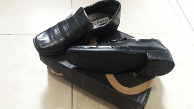 sapato social infantil preto