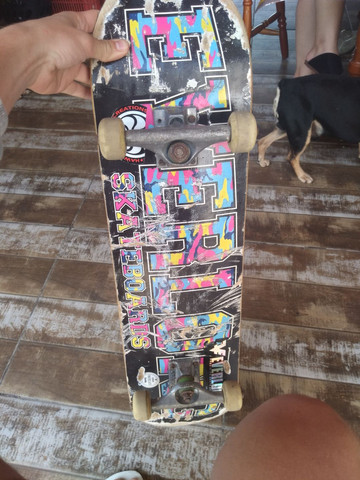 Skate completo com fibra de vidro - Foto 3