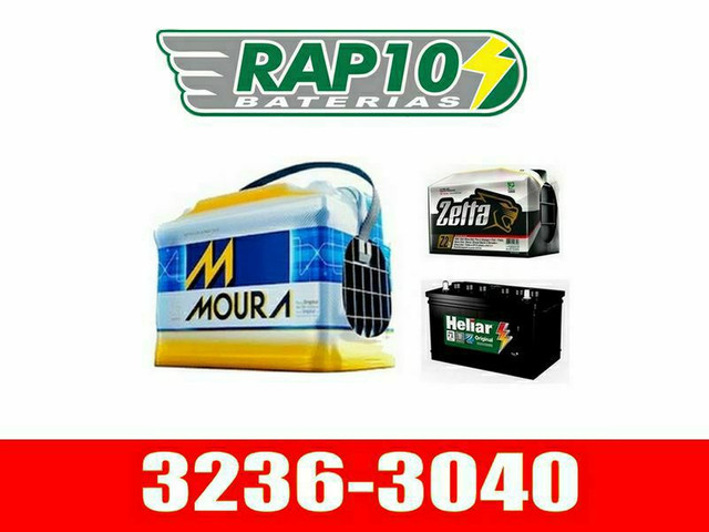 Bateria Moura de carros e caminhão