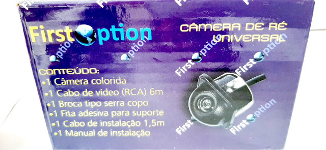 Câmera De Ré Automotiva Tartaruga C/ Imagem Colorida/noturna - Foto 5