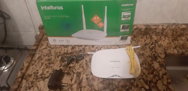 Roteador, Access point, Repetidor Intelbras IWR 3000N branco 100V/240V 1 unidade - Foto 2