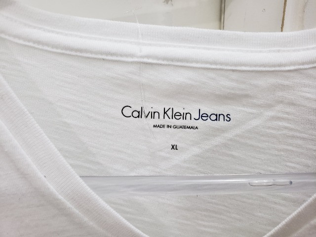 Camiseta Original Calvin Klein. Masculina. Tamanho Gg. Nova! - Foto 4