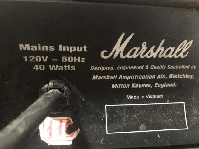 Amplificador Marshall - Foto 4
