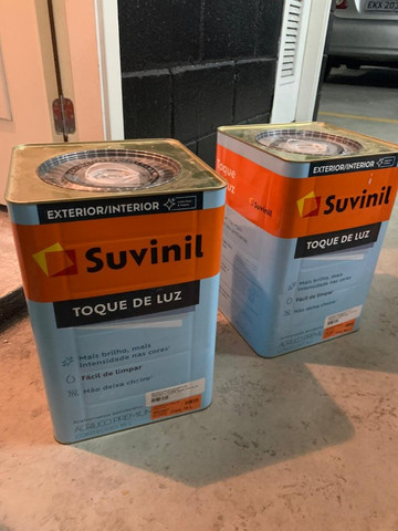 Tinta Suvinil Cinza Elefante Semi Brilho 16L - Foto 4