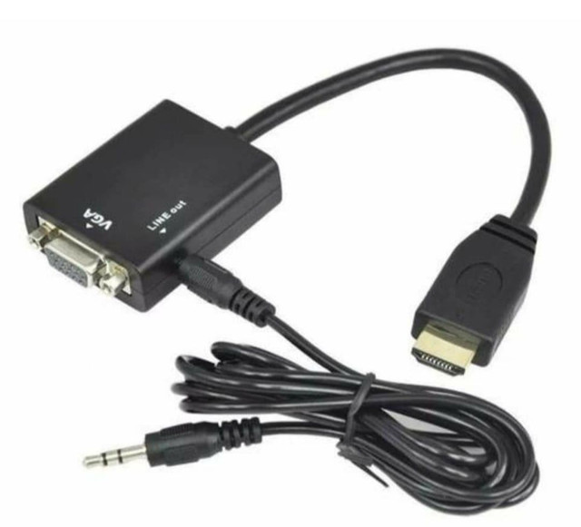 Adaptador Conversor HDMI para VGA - Foto 3
