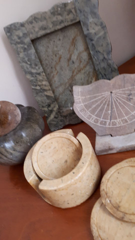 Souvenir em Pedra Sabão de Minas Gerais.