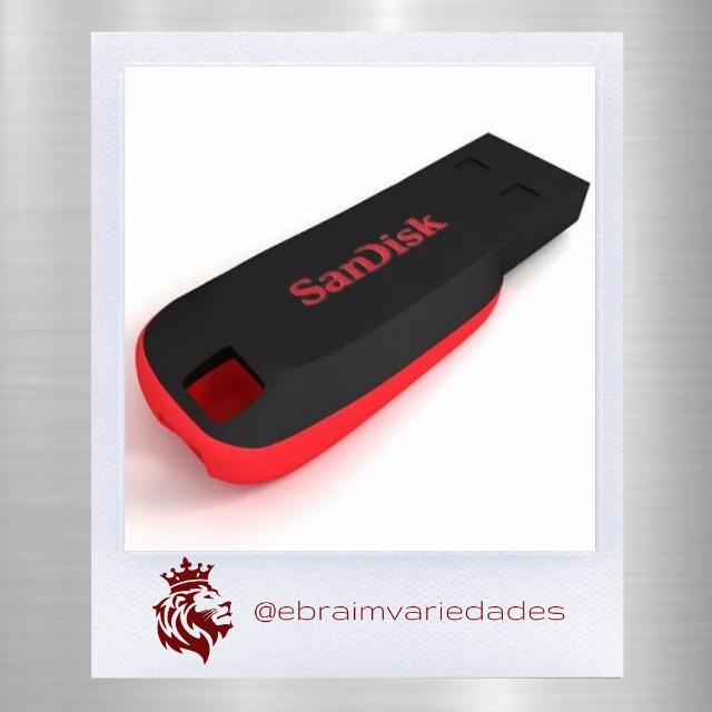 (NOVO) Pen Drive Sandisk - Cruzer Blade - 32GB