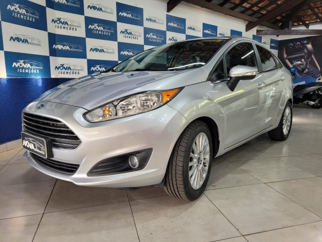 FORD FIESTA SEDAN 2016 1.6 TITANIUM PLUS SEDAN 16V FLEX 4P POWERSHIFT