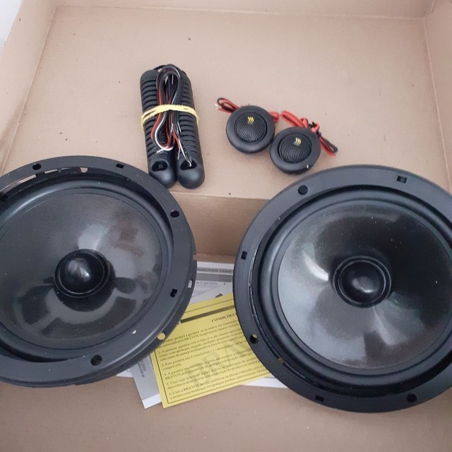 Kit 2 vias. Bravox Black. CS60BK. 6". 65RMS. Garantia. Novo. Instalado.  - Foto 2