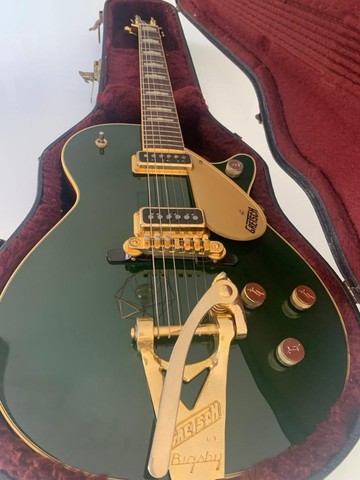 Guitarra Gretsch Duo Jet 6128t Cadillac Green