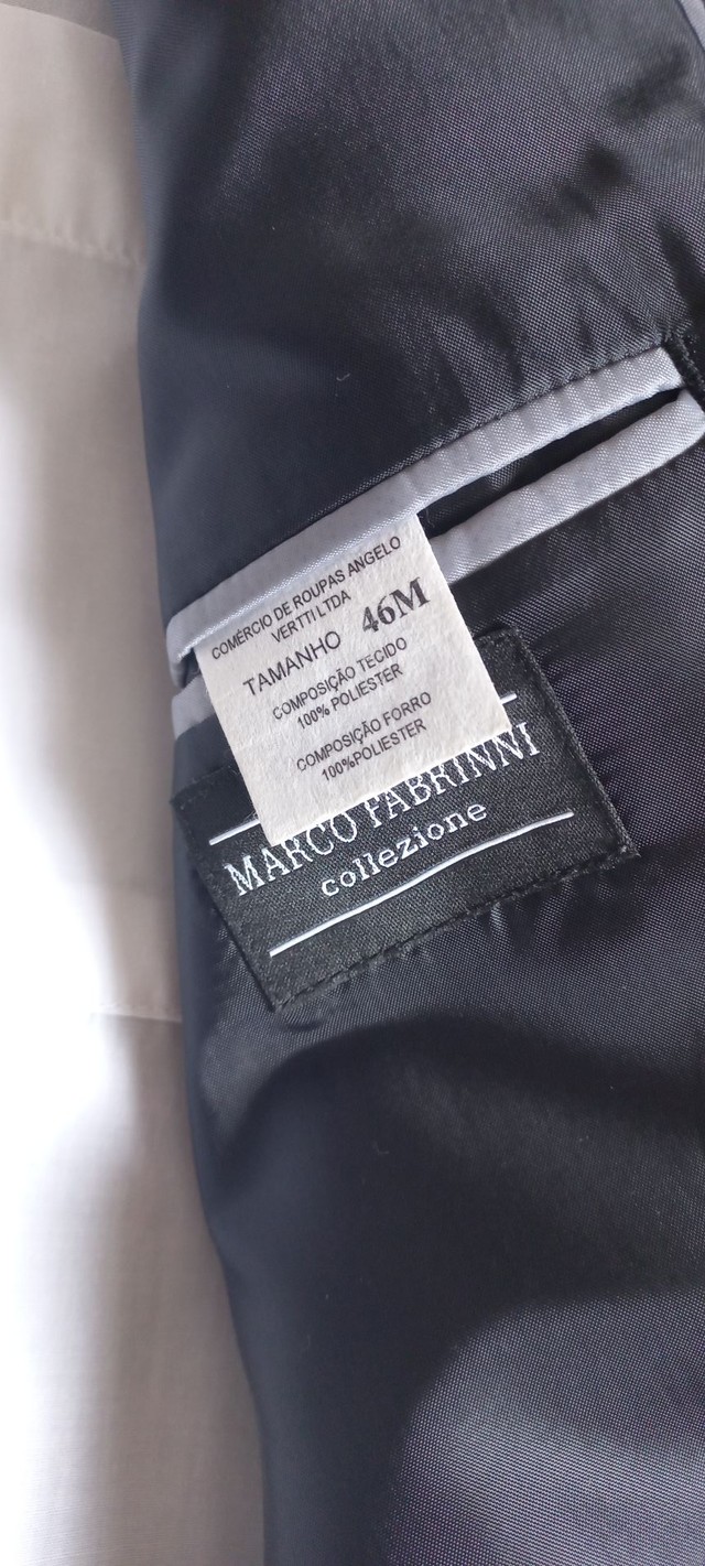 Kit Terno masculino M preto - Foto 5