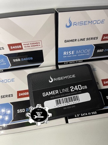 SSD RISE MODE GAMER LINE 240GB - RM-SSD-240 - Rise Mode - Loja Oficial