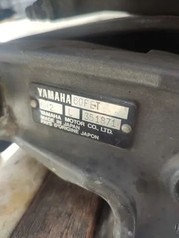 Yamaha 60hp 2T 