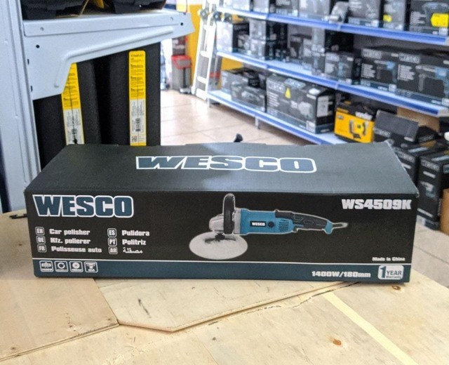 Politriz Angular Profissional 1400w 220v C/Bolsa e Acessórios - Wesco (Loja) - Foto 4