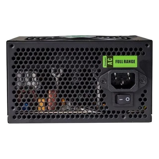 GAMEMAX Fonte Gamer GP650 80 Plus Bronze PFC Ativo Preta 650W, PRETO