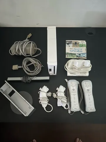 Controle Nintendo Wii Nunchuck Preto - Nintendo Wii Usado 