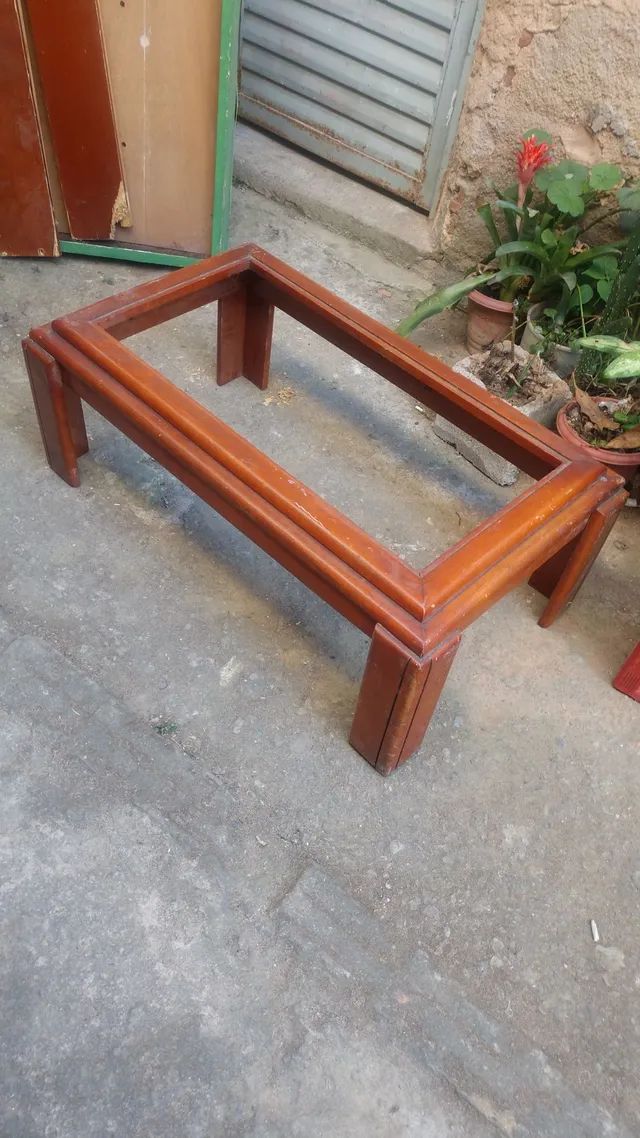 Mesinha de centro não tem vidro - Foto 2